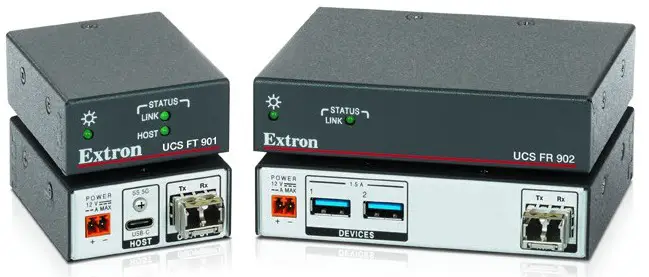 Extron UCS FT 901 Fiber Optic SuperSpeed USB Extenders - cover