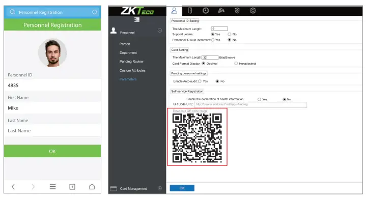 ZKTeco BMB10-VL Face Thumb RFID Attendance Machine-fig13