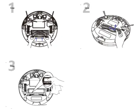 tecbot TV Series Robot Vacuum Cleaner-Fig15