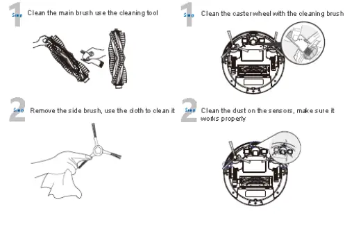 tecbot TV Series Robot Vacuum Cleaner-Fig18