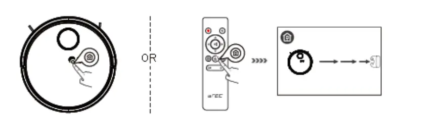 tecbot TV Series Robot Vacuum Cleaner-Fig8