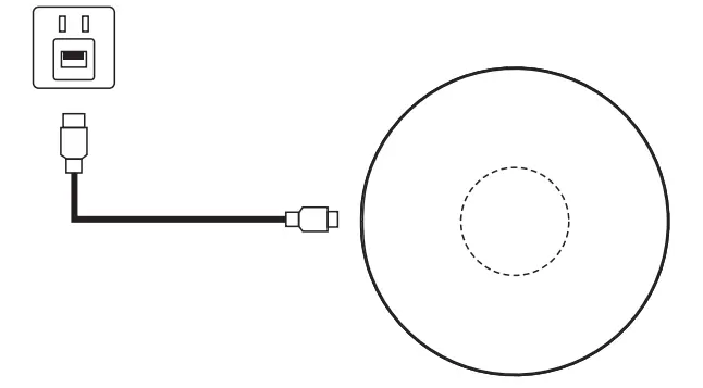 ESORUN ROUND1 Round Wireless Charger - fig1