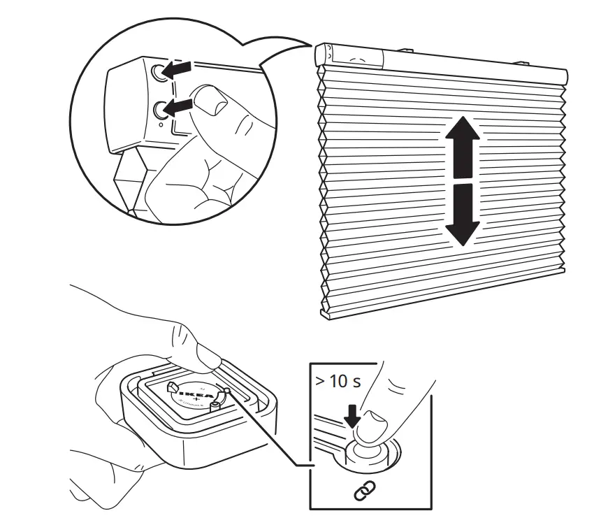 IKEA-PRAKTLYSING-Cellular-Blind-Wireles-Battery-Operated-White-Fig4