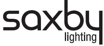 saxby lighting 75431 Palin LED PIR Wall-logo