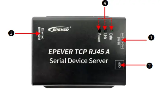 EPEVER-TCP-RJ45-A-Serial-Device-Server-1