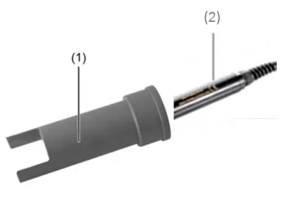 AQUALABO C4E Numerical Sensor - Insertion in a pole