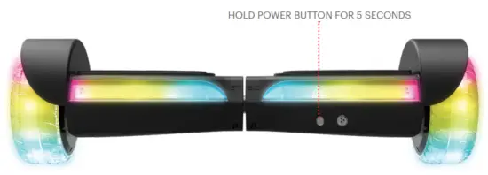 JETSON JINPUT OS BLK Input Extreme Terrain Hoverboard - Recalibrate