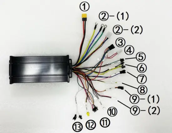 Regen Braking 1638851752 Controller Connection - Connection Diagram