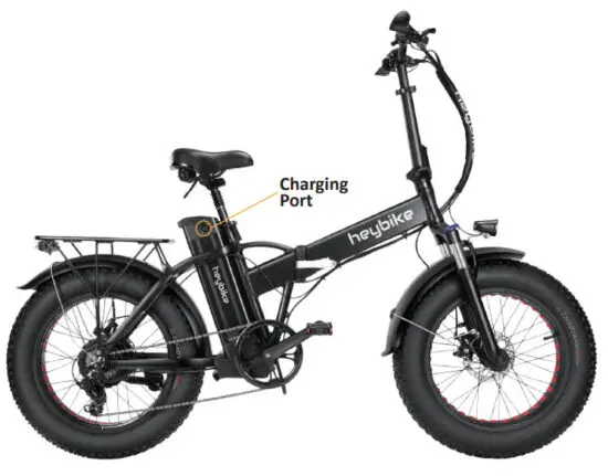 heybike 1629616095 Folding Electric Bike Fat Tire Mars - Charge