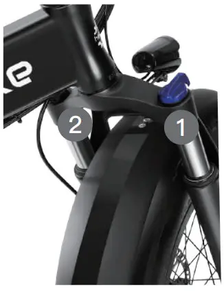 heybike 1629616095 Folding Electric Bike Fat Tire Mars - lockout