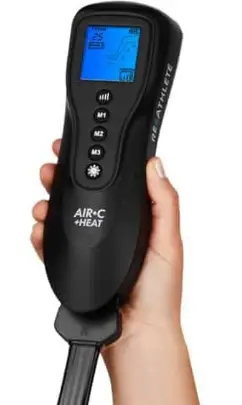 Reathlete Hy-1137-lok-01 Air-c+ Heat Air Compression Leg Massager User Manual