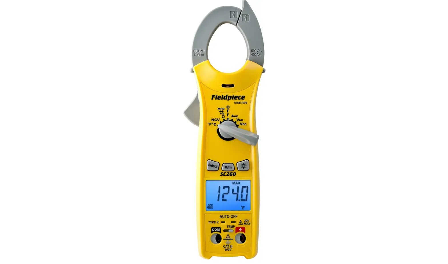 Fieldpiece Sc260 Compact Clamp Meters Owner's Manual