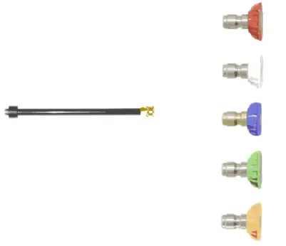 WILKS USA RX545i Electric Pressure Washer - Accessory connections 7