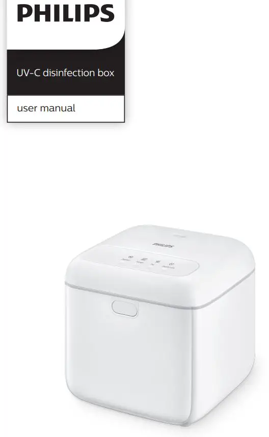 PHILIPS UV-C Disinfection Box User Manual