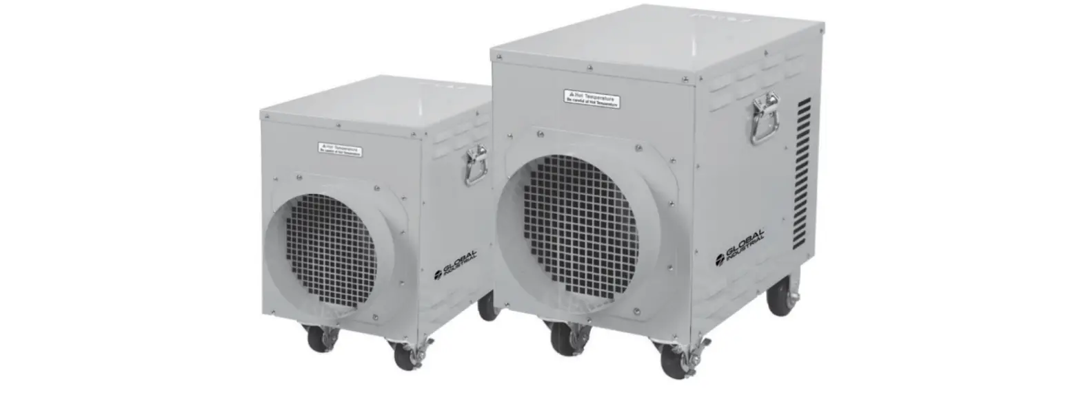 Global Industrial 256551 Portable Electric Heater User Manual