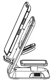 Mobile phone baffle adjustment