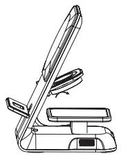 Mobile phone baffle adjustment