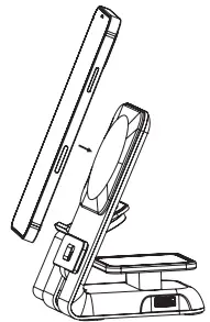 Mobile phone baffle adjustment