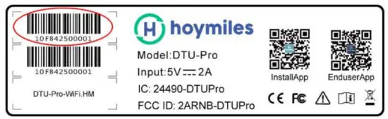 hoymiles DTU-Pro WiFi Monitoring Module - figure 13