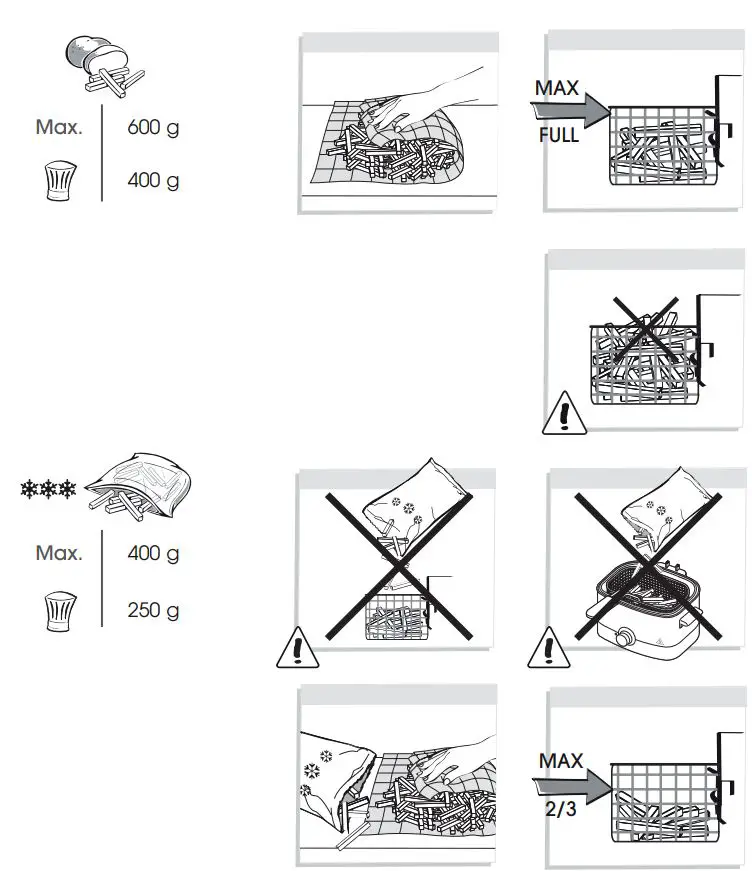 Tefal FF220040 Mini Deep Fryer 1000 W Stainless Steel User Manual - How to Use