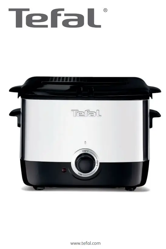 Tefal FF220040 Mini Deep Fryer 1000 W Stainless Steel User Manual