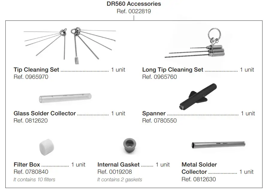 JBC DDSE 9QC (100 V) 2-Tool DDU Desoldering Station - figure 2