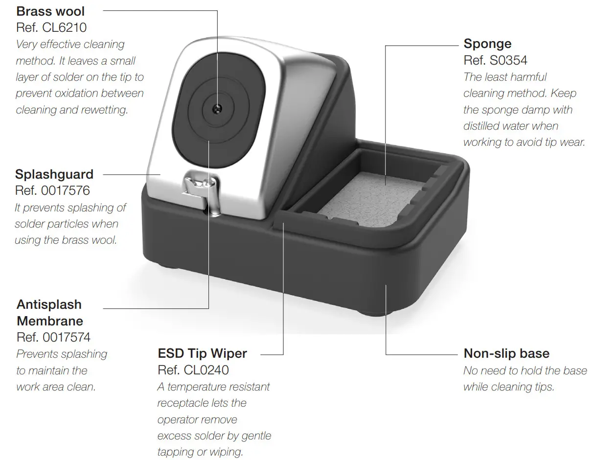 JBC DDSE 9QC (100 V) 2-Tool DDU Desoldering Station - figure 21