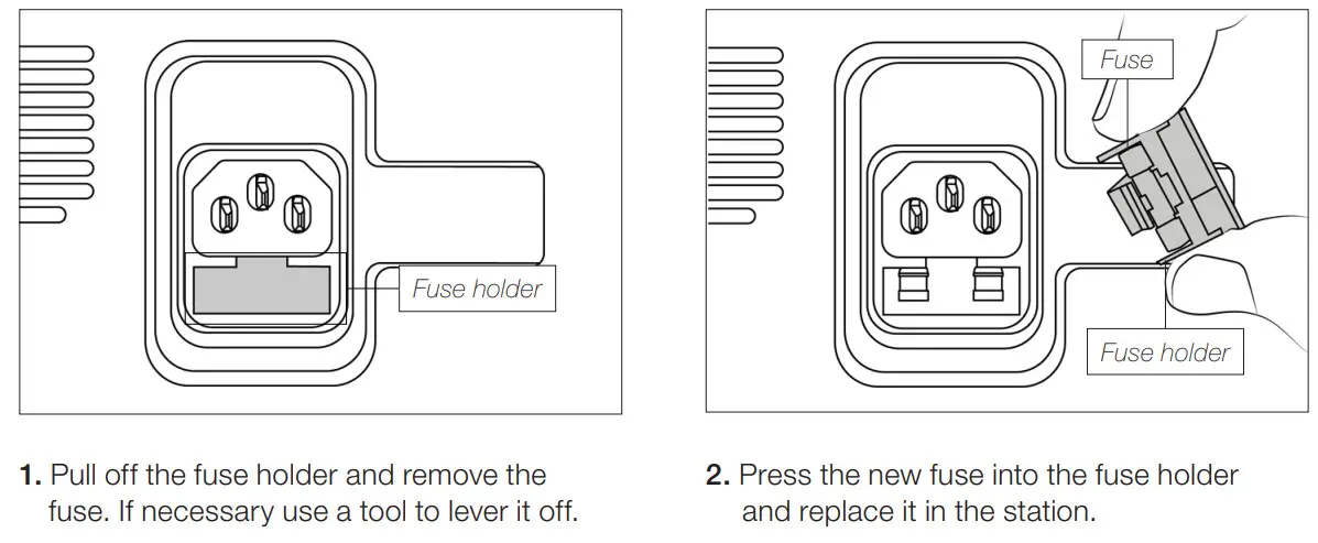 JBC DDSE 9QC (100 V) 2-Tool DDU Desoldering Station - figure 24