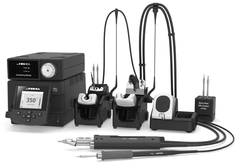 JBC DDSE 9QC (100 V) 2-Tool DDU Desoldering Station