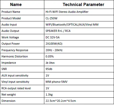 Shenzhen Cloudecho Audio CL-250W Hi-Fi Wifi- fig 6