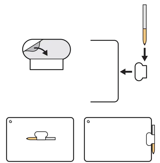 logitech 914-000065 Pen USI Rechargeable Stylus for Chromebook - fig 2