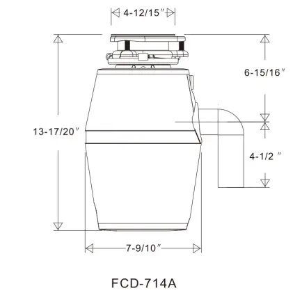 TRIFECTE-FCD-713A-Food-Waste-Dispenser-FIG-3