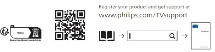 PHILIPS 7607 Series PUS7607 Smart TV - QR code