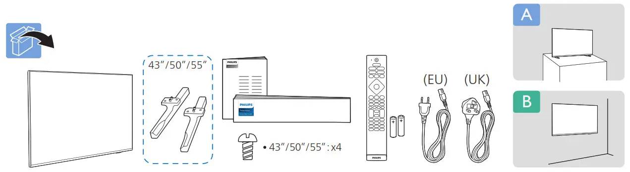 PHILIPS 7607 Series PUS7607 Smart TV - fig