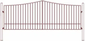 GATEBUILDERS Decorative Driveway Gate 4