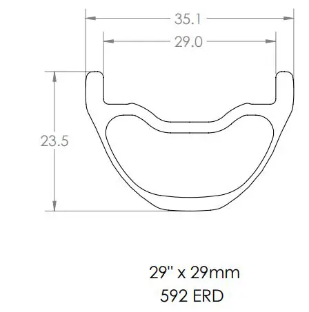 Yeti 35th Anniversary Wheels Owner’s Manual - Dimensions