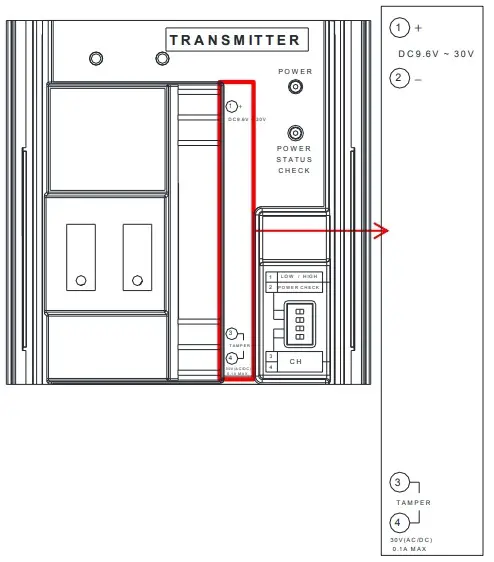Terminal Arrangement