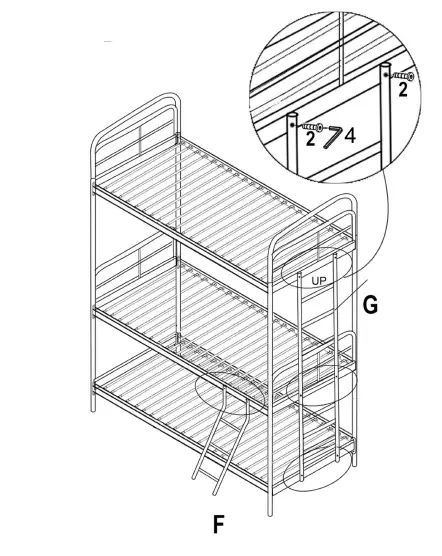 SEAFULOY-302-Black-Twin-Twin-Twin-Triple-Bunk-Bed-fig-9