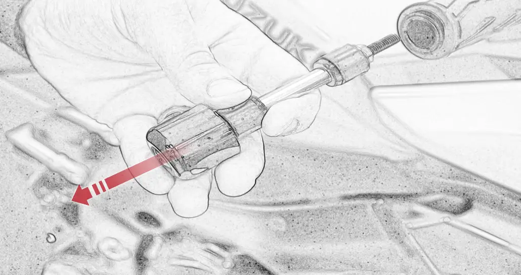 EVOTECH Suzuki GSX-S1000 Katana Bar End Weights - figure 2