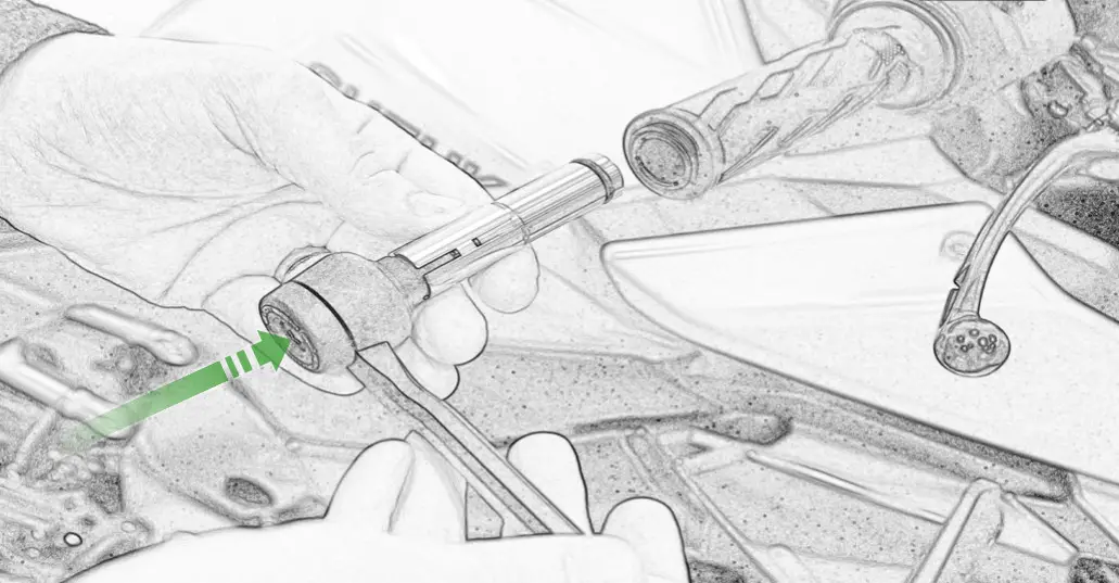 EVOTECH Suzuki GSX-S1000 Katana Bar End Weights - figure 3