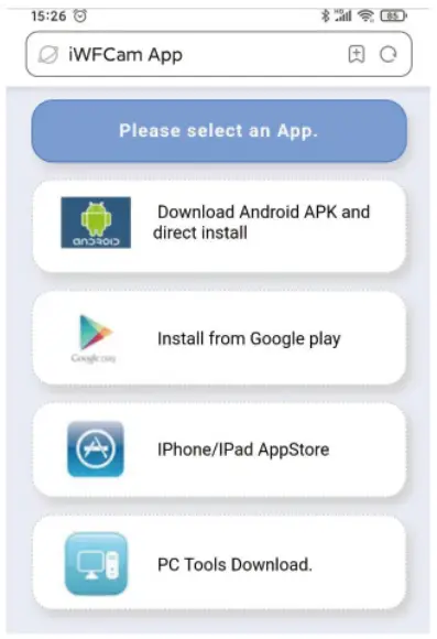Download APP - iWFCam