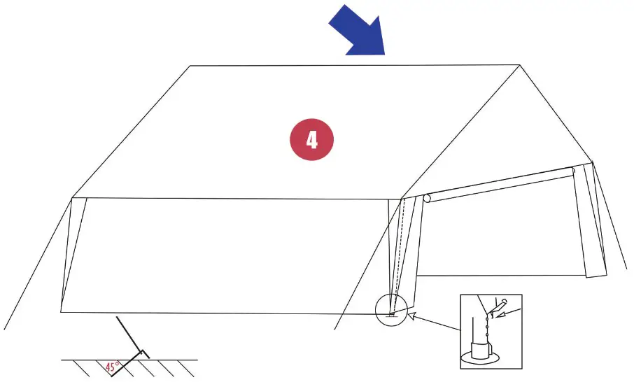 Quictent GM1101 10x20 Feet Heavy Duty Carport Car Canopy Party Tent - installation 4