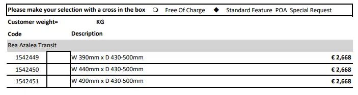 INVACARE Rea Azalea Ireland Stock Spec 4-fig3