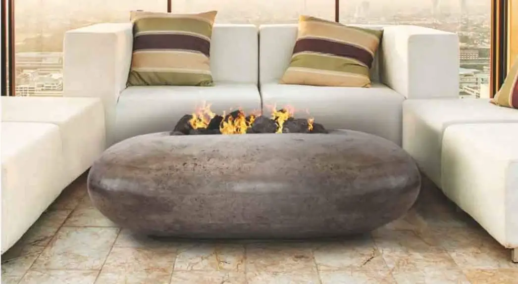 Prism Hardscapes Ph-410-4lp Pebble Concrete Gas Fire Pit Instruction Manual