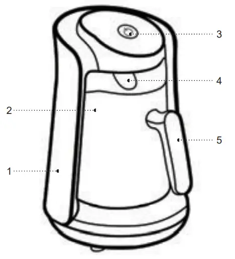 BRAYER BR1142 Coffee Maker - overview