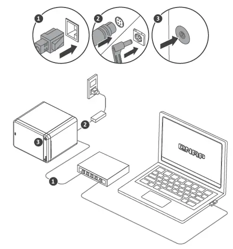 QNAP TS-421 Multi-Functions High Performance NAS-17