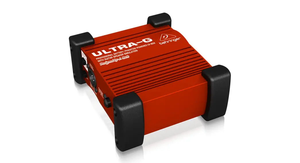 Behringer Professional Battery/phantom Powered Di-box With Guitar Speaker Emulation User Guide