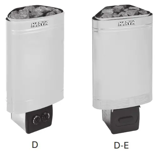 HARIVA D Series Electric Sauna Heater - Cover