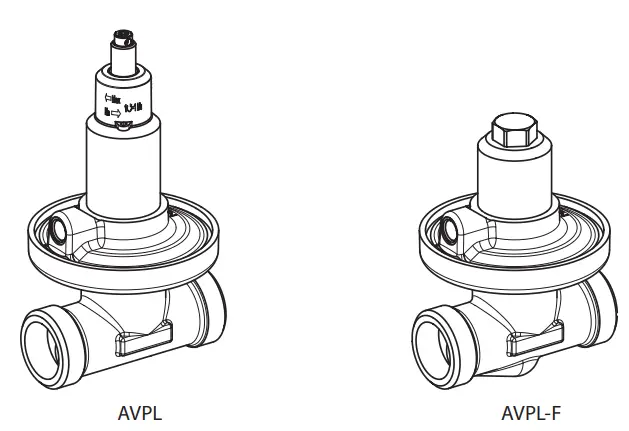 Danfoss AVPL-F Pressure Control Valve