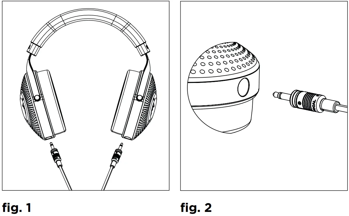 FOCAL ELEGIA Closed Back Over Ear Headphones - FIG 1